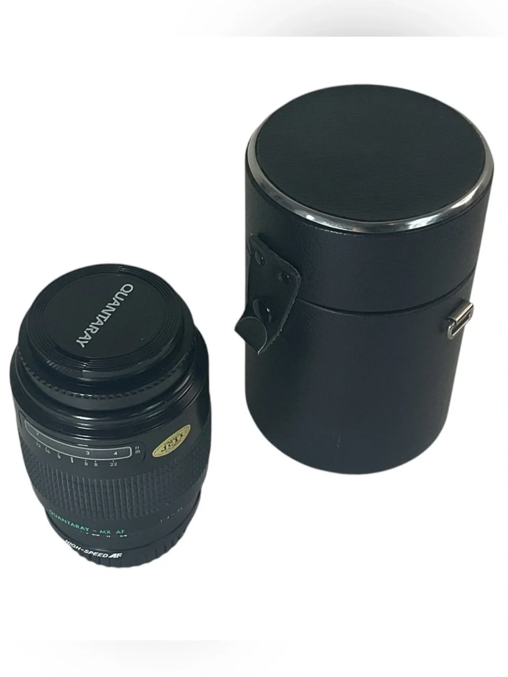 Quantaray MX AF 70-210mm f/4-5.6 Zoom Lens Minolta A Mount Japan w/ Case Caps